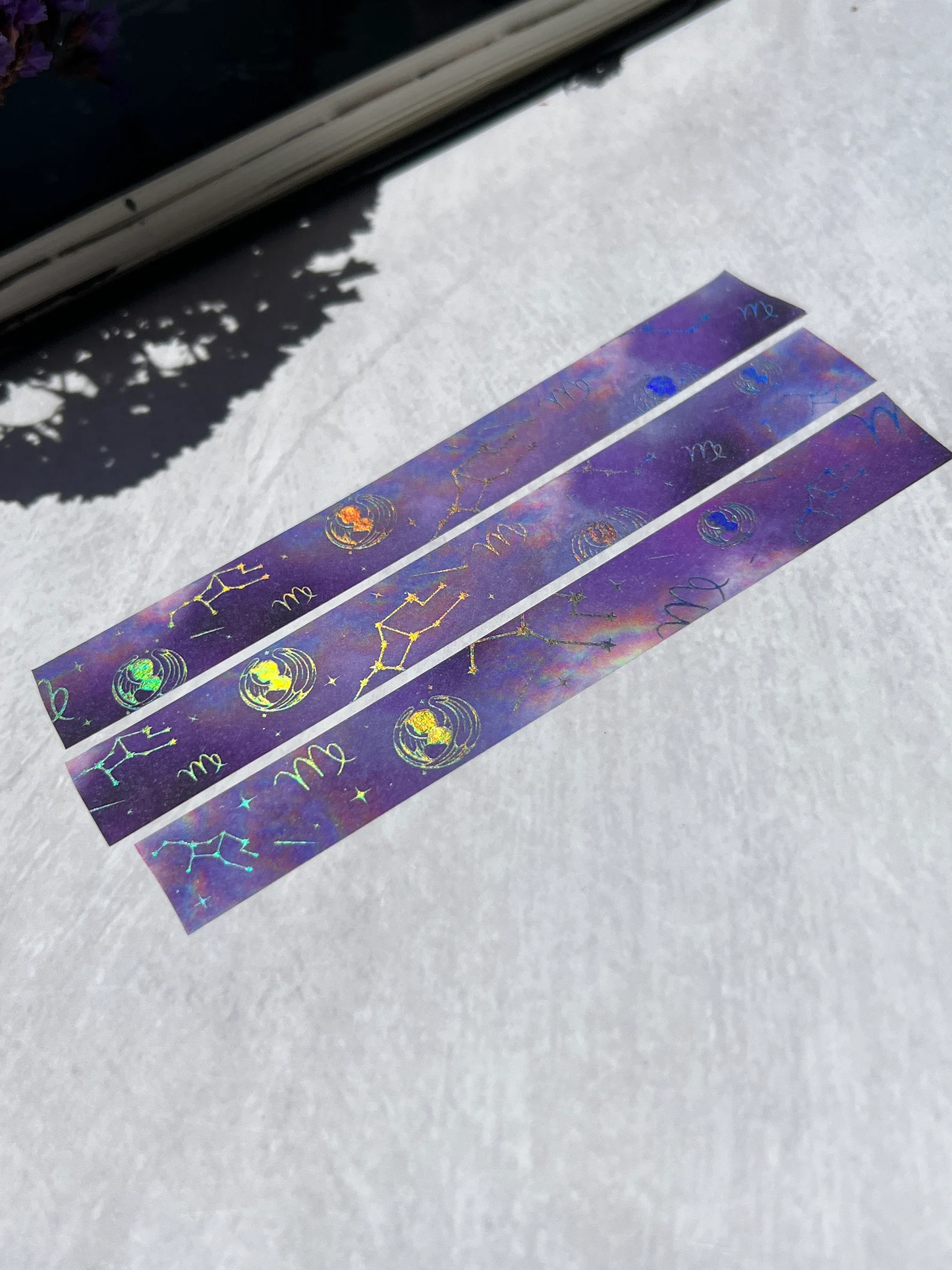 Virgo Holographic Zodiac Washi Tape - Arch Michael