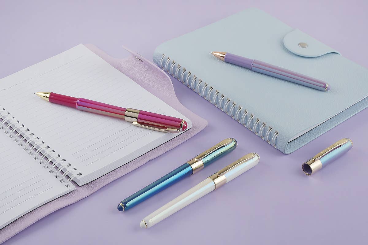 Monaco - Pearlescent Blue Pen