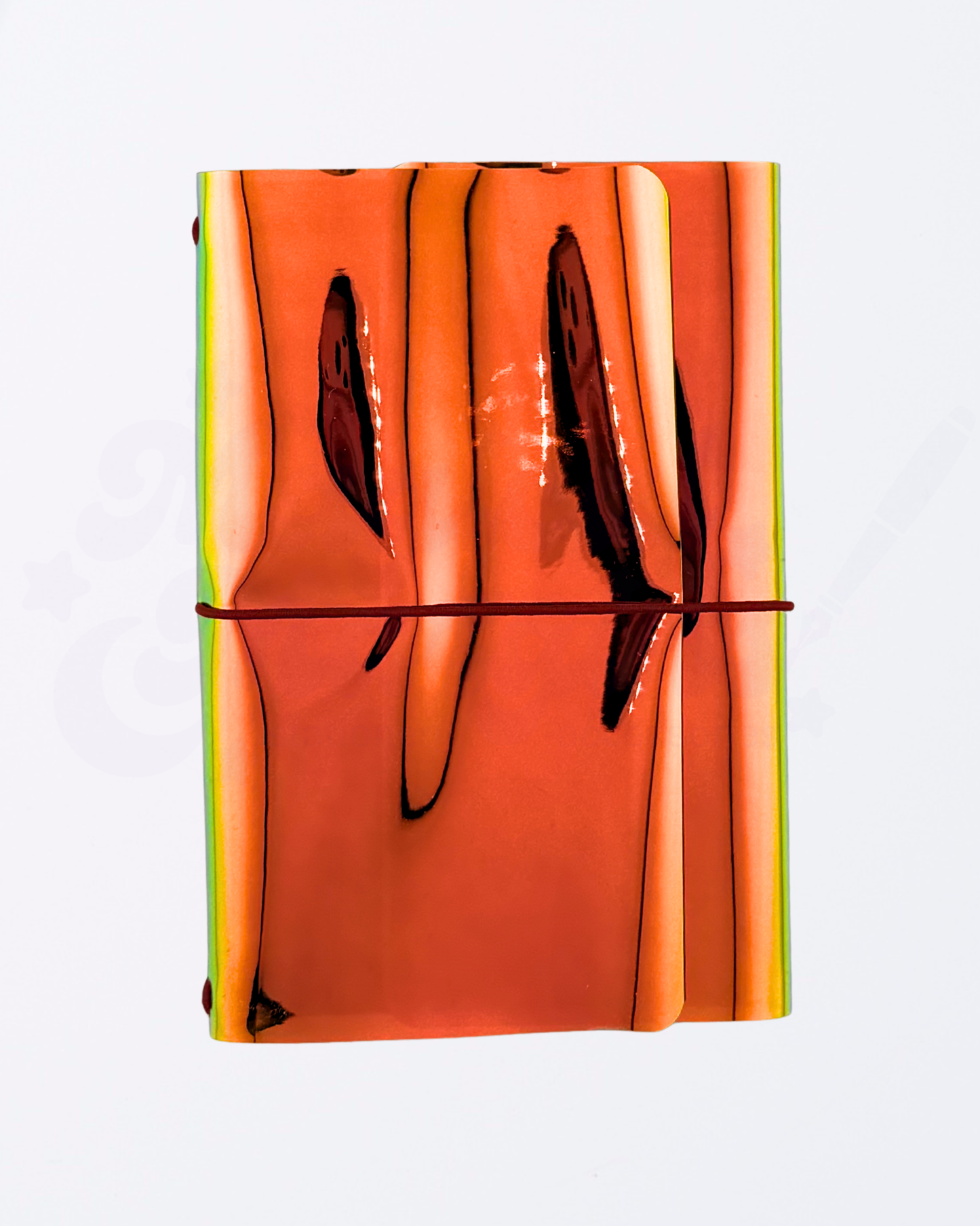 Orange Aura Notebook Covers - A6