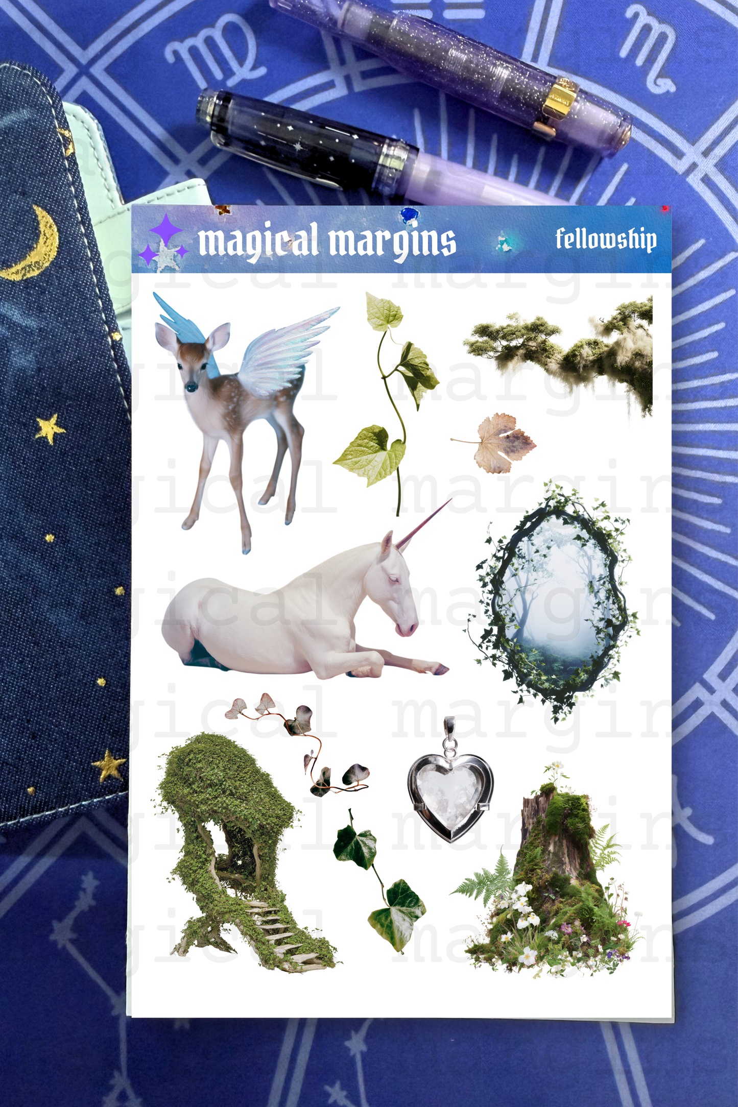 Fellowship Decorative Sticker Sheet