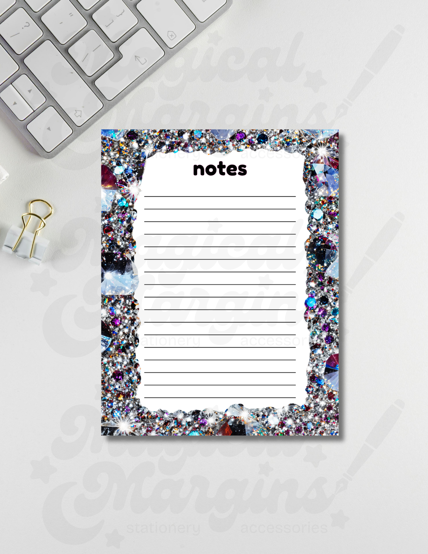 Crystal Gem Notepad