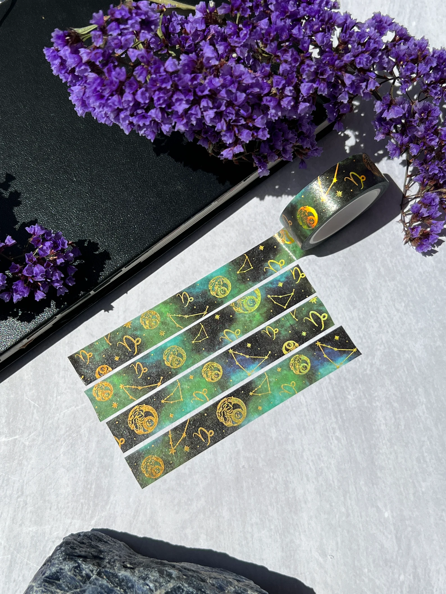 Capricorn Holographic Zodiac Washi Tape - Arch Michael
