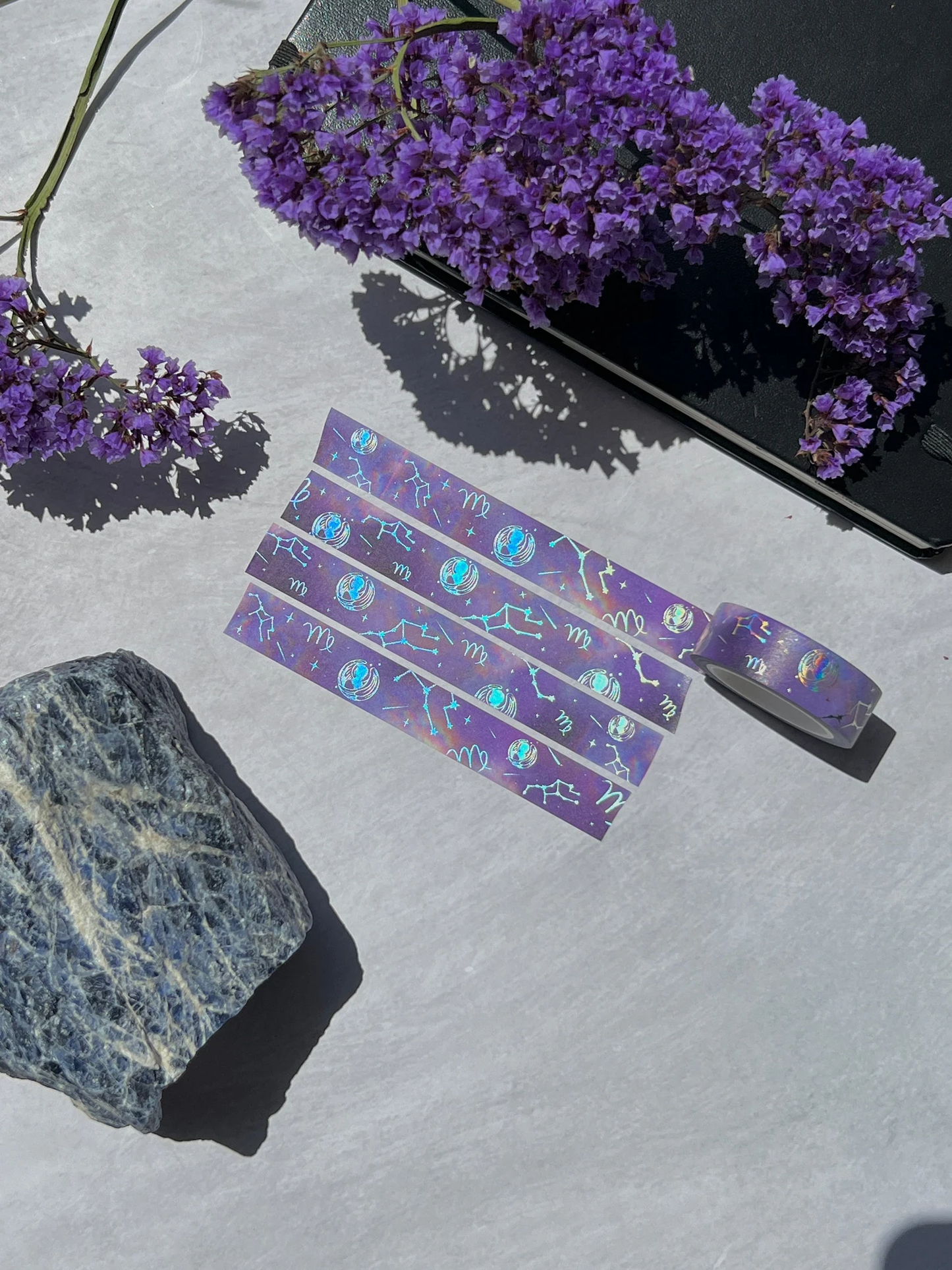 Virgo Holographic Zodiac Washi Tape - Arch Michael
