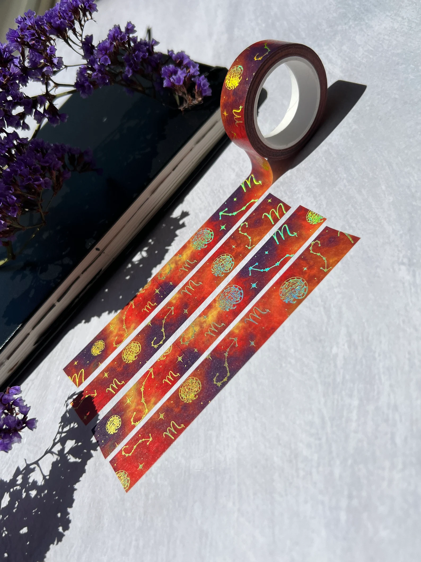 Scorpio Holographic Zodiac Washi Tape - Arch Michael