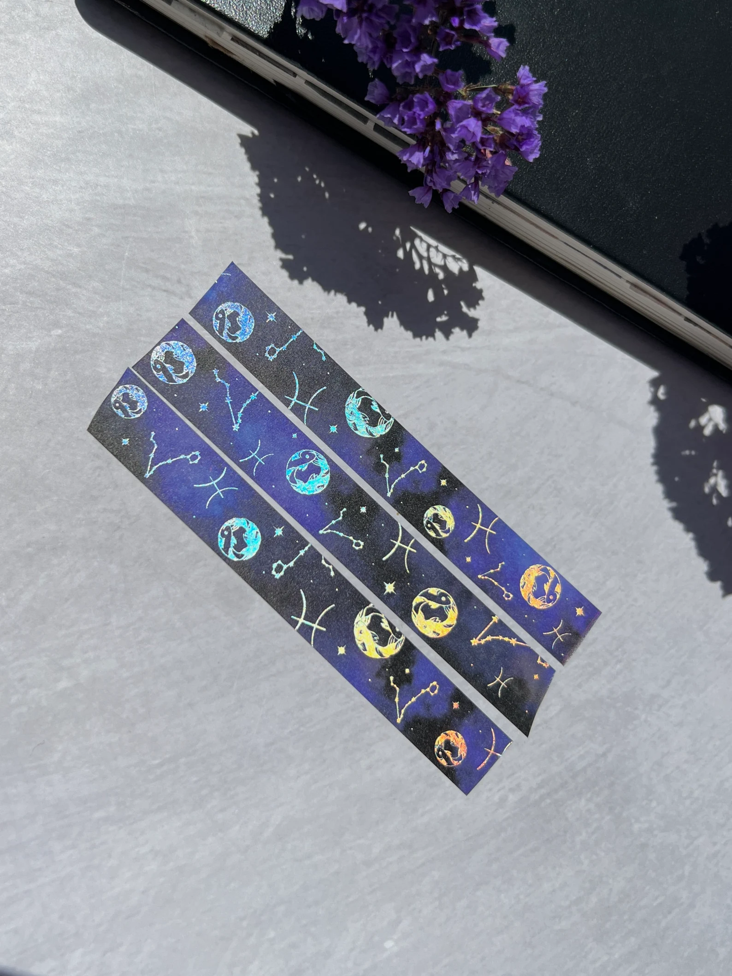 Pisces Holographic Zodiac Washi Tape - Arch Michael