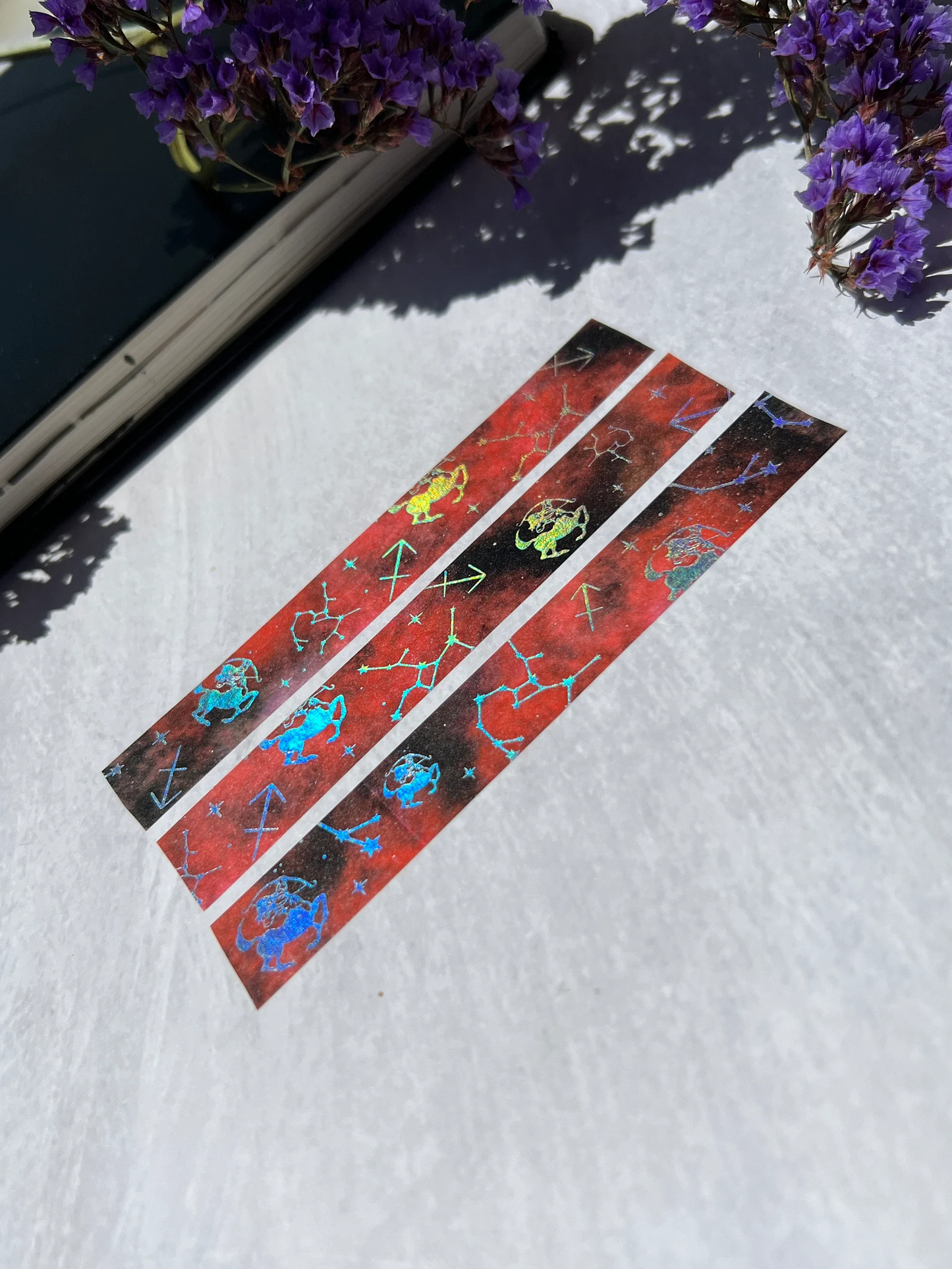 Sagittarius Holographic Zodiac Washi Tape - Arch Michael