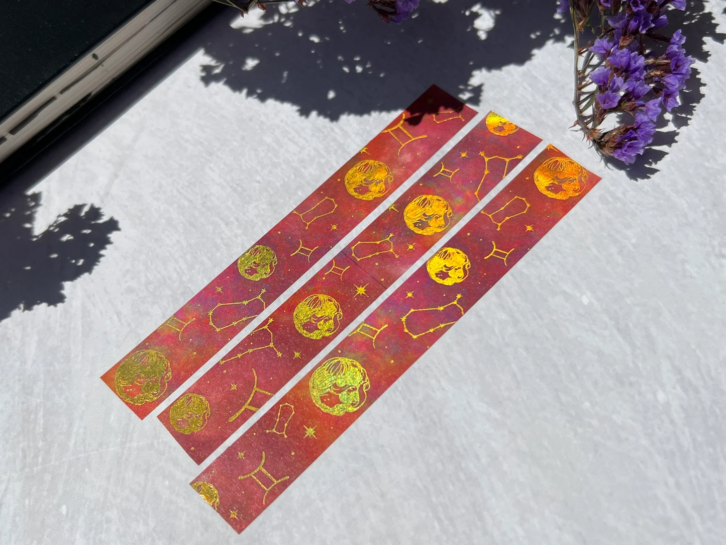 Gemini Holographic Zodiac Washi Tape - Arch Michael