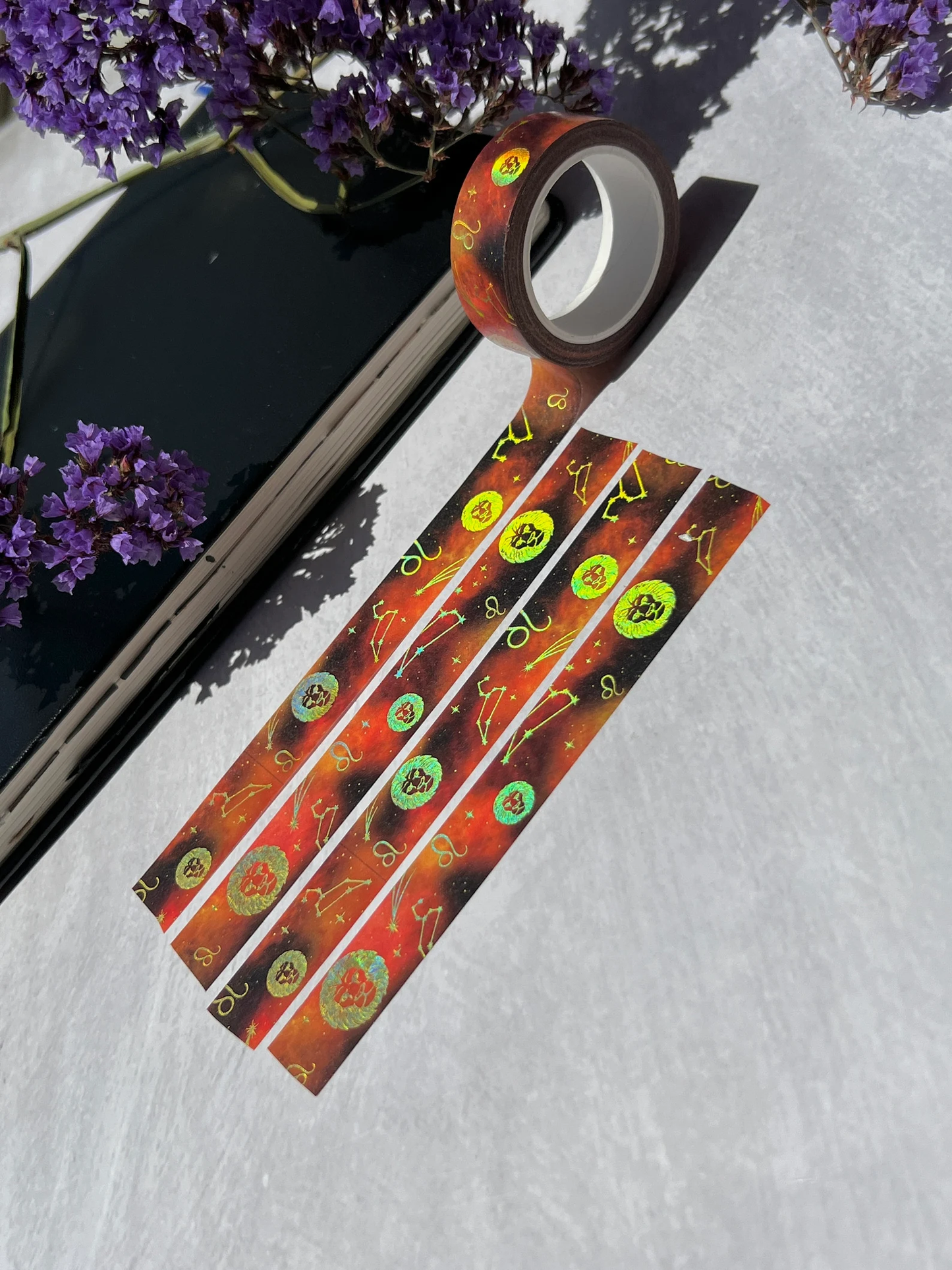Leo Holographic Zodiac Washi Tape - Arch Michael
