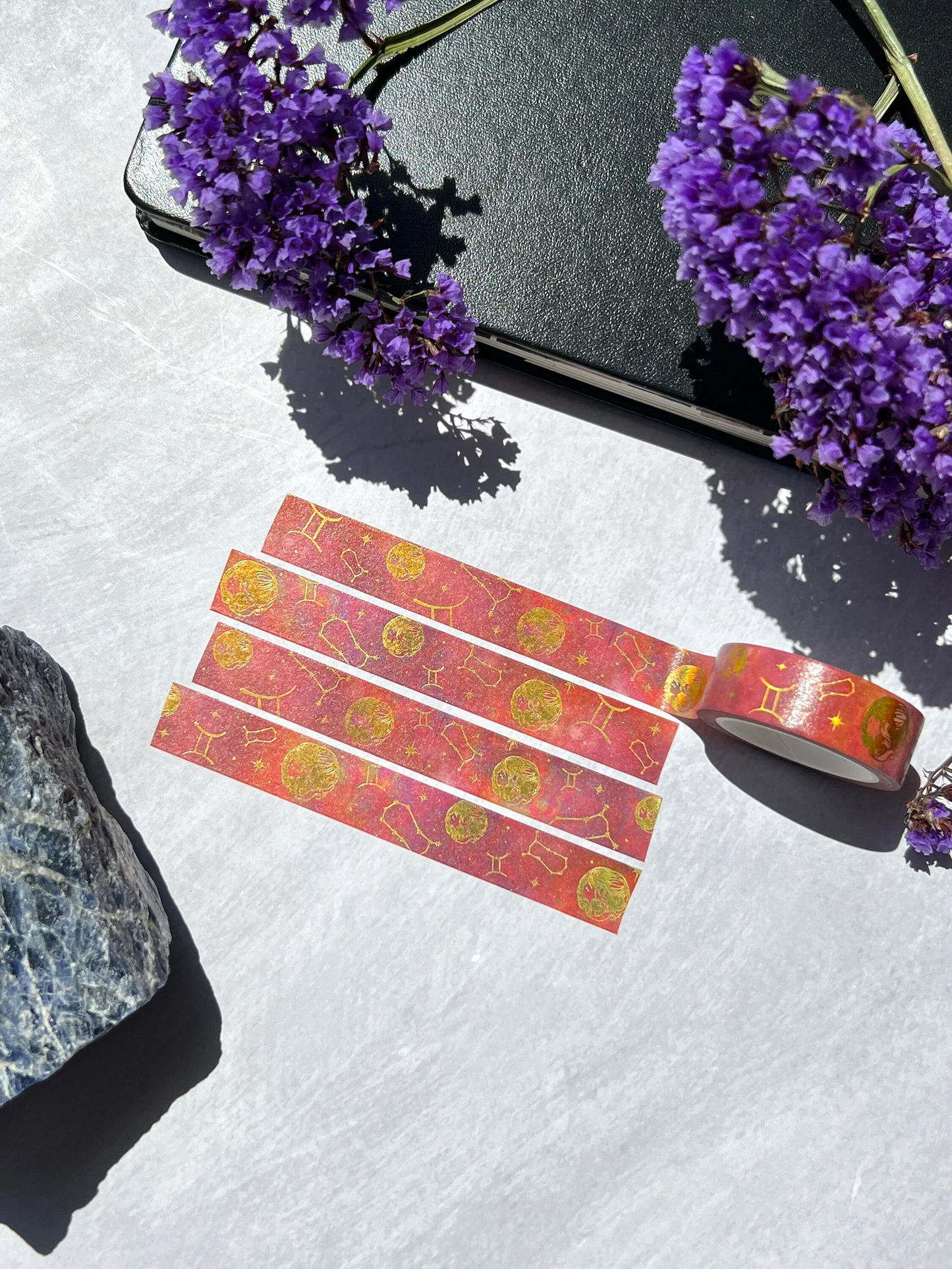 Gemini Holographic Zodiac Washi Tape - Arch Michael