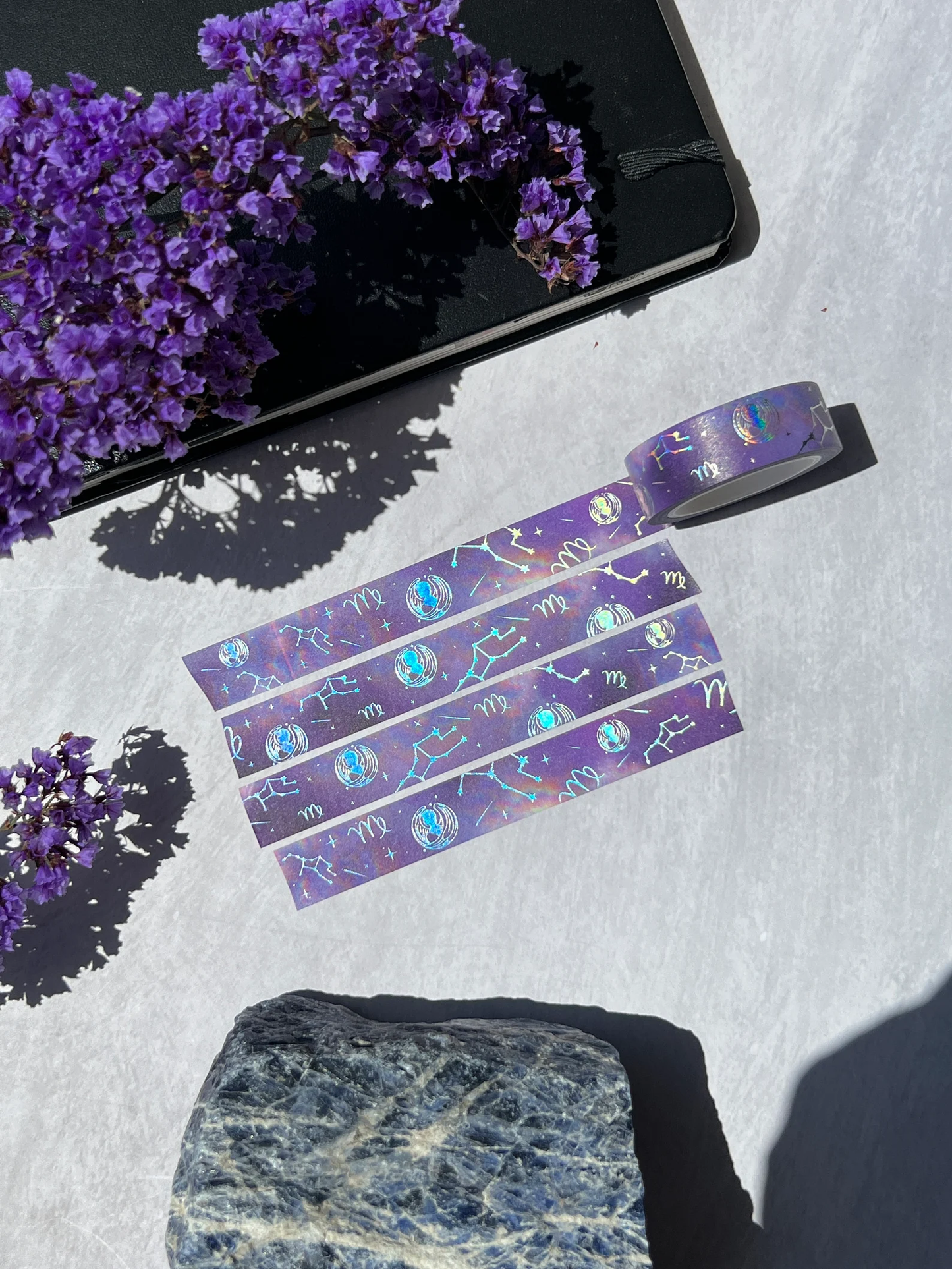 Virgo Holographic Zodiac Washi Tape - Arch Michael