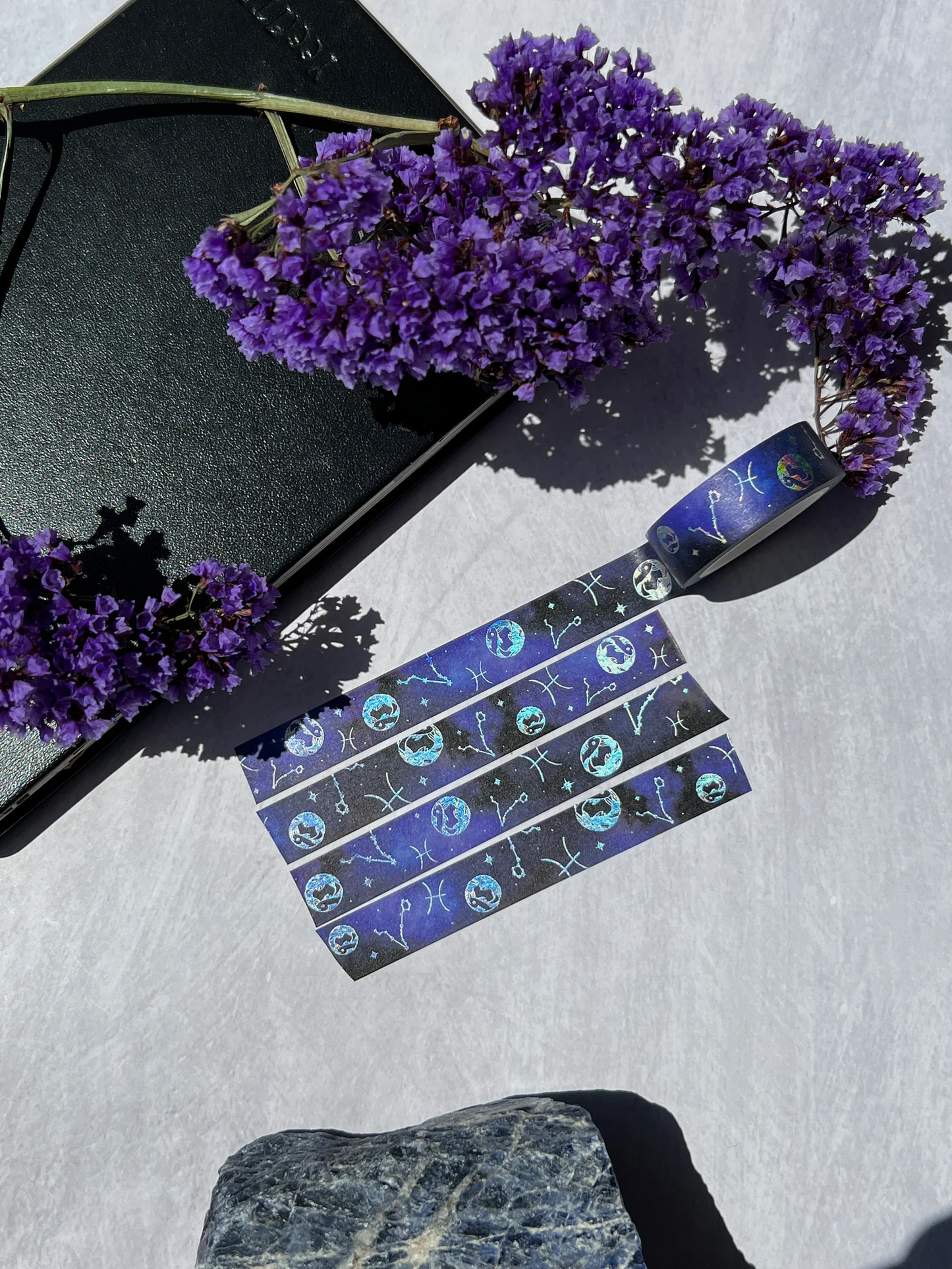 Pisces Holographic Zodiac Washi Tape - Arch Michael