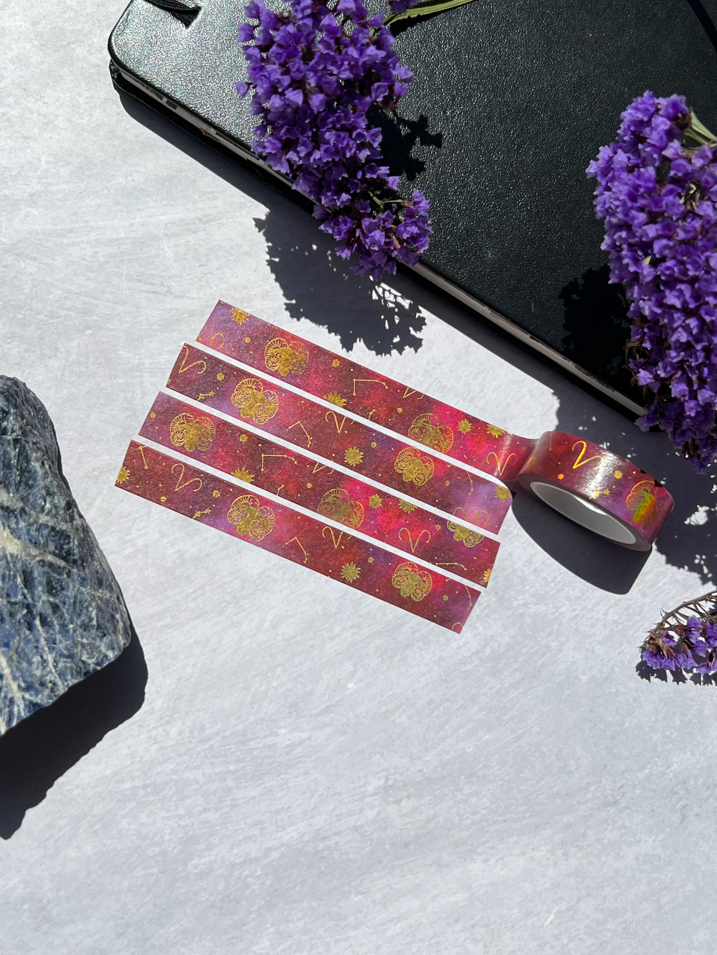 Aries Holographic Zodiac Washi Tape - Arch Michael