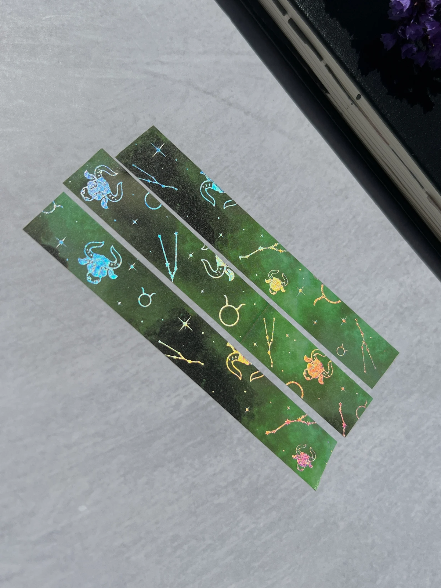 Taurus Holographic Zodiac Washi Tape - Arch Michael