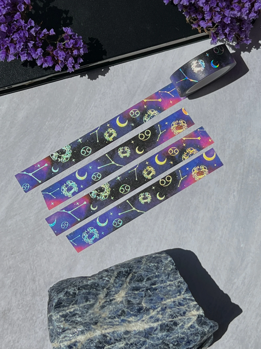 Cancer Holographic Washi Tape - Arch Michael
