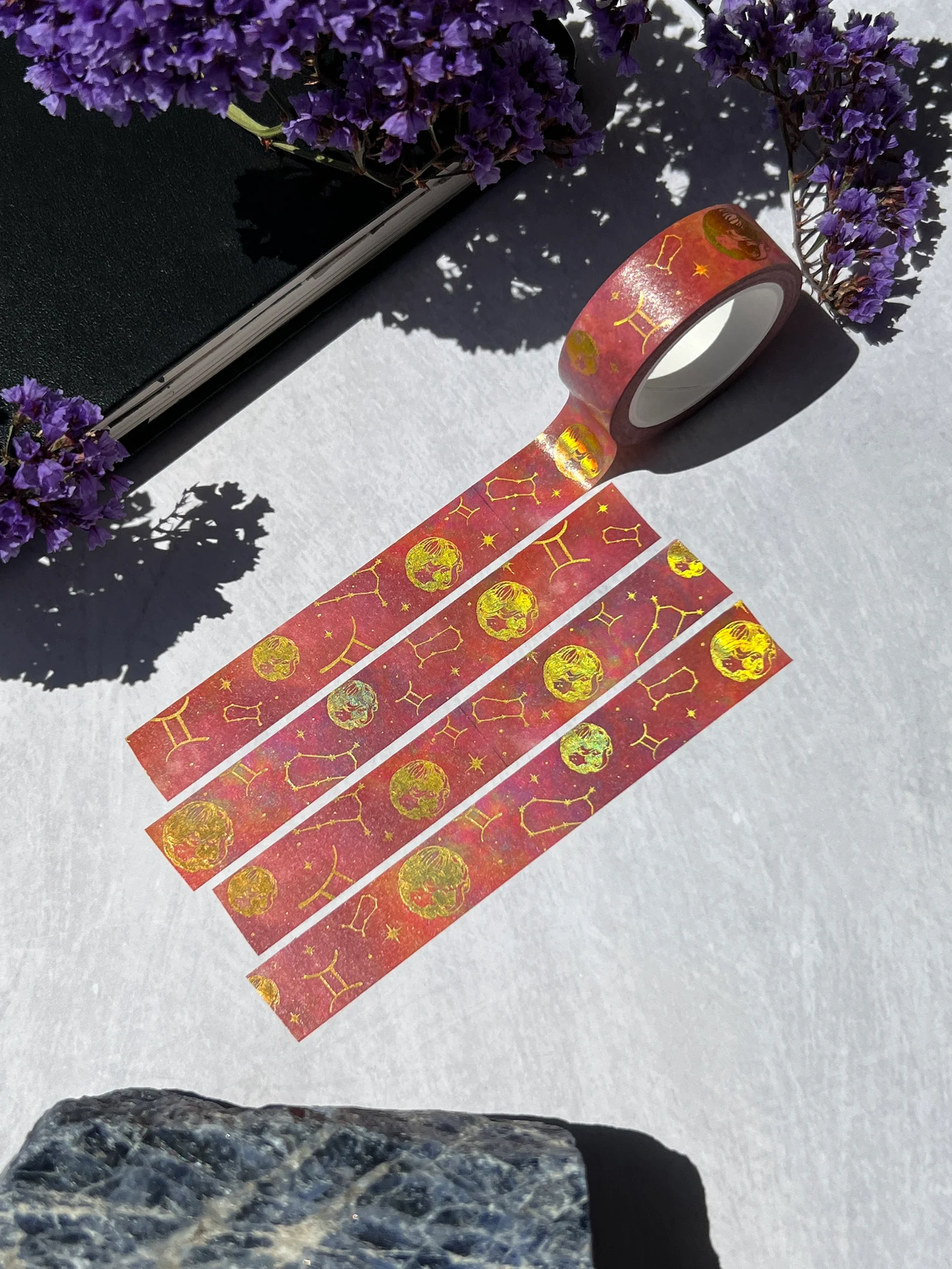 Gemini Holographic Zodiac Washi Tape - Arch Michael