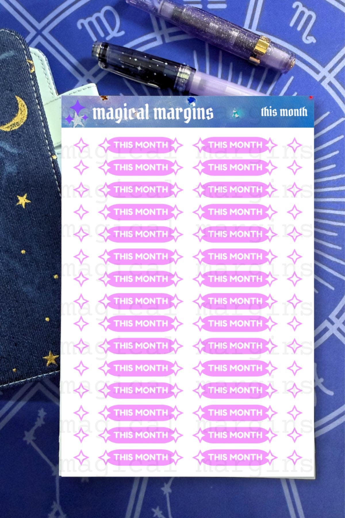 This Month Functional Planner Sticker Sheet