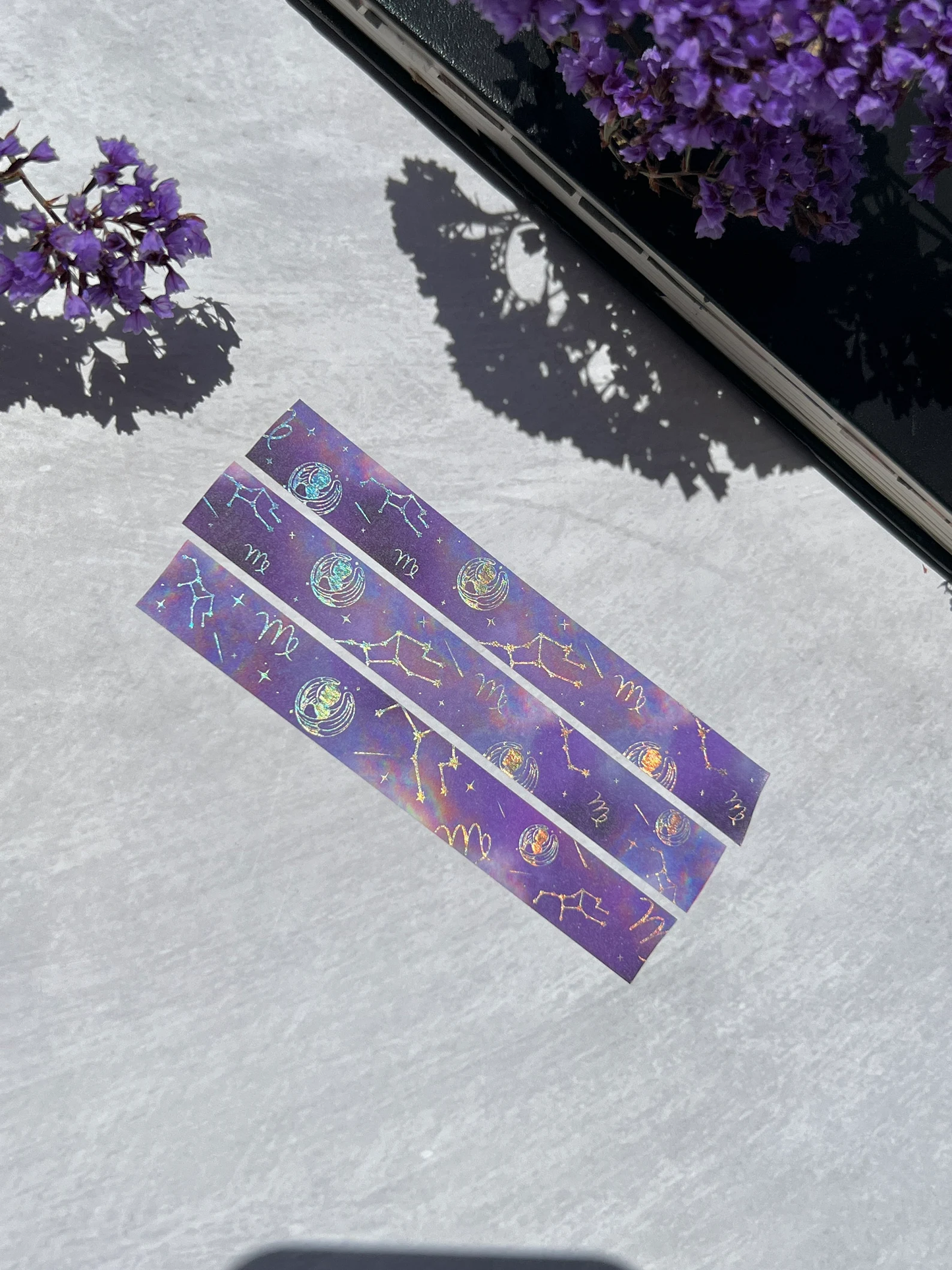Virgo Holographic Zodiac Washi Tape - Arch Michael