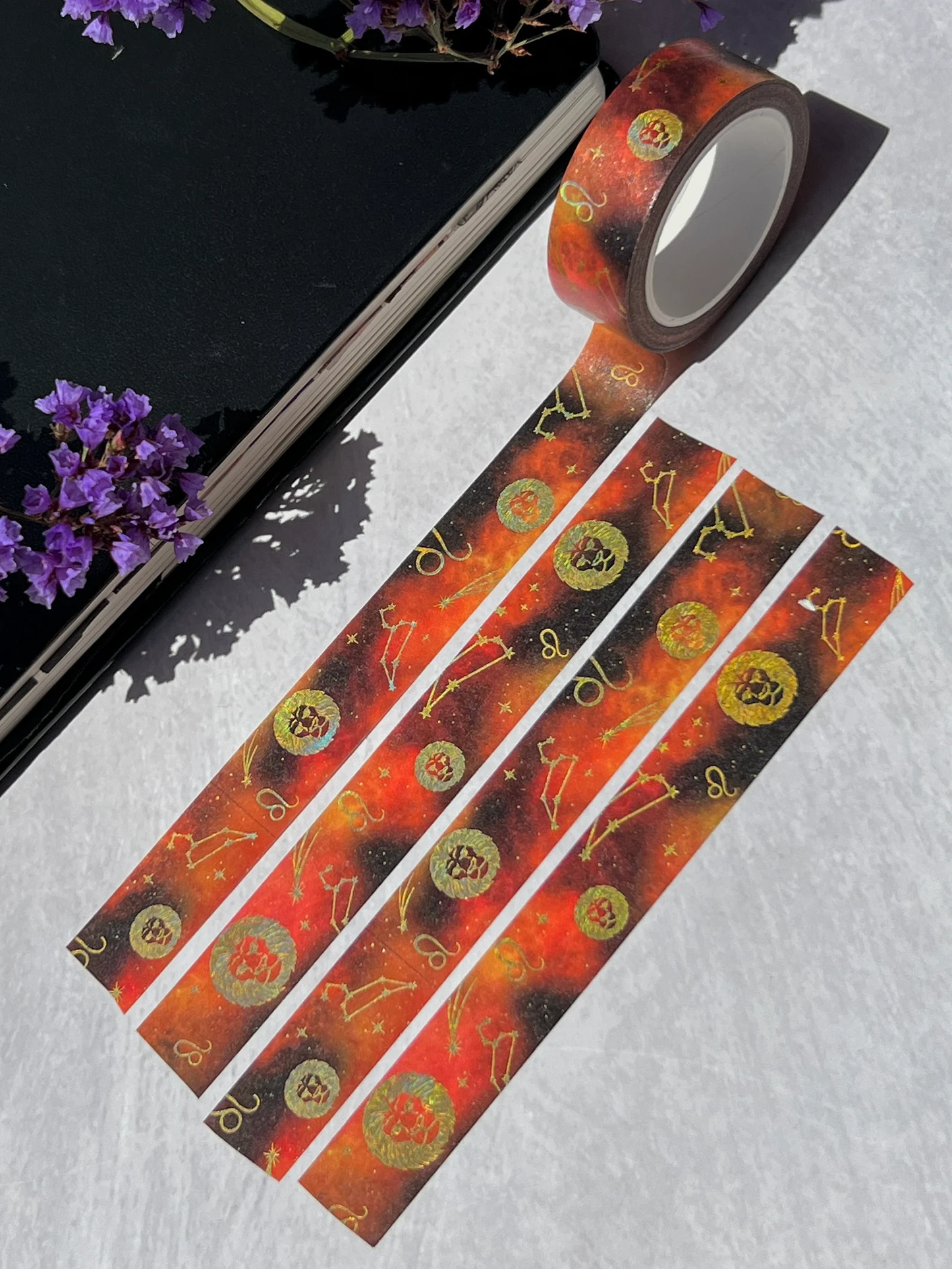 Leo Holographic Zodiac Washi Tape - Arch Michael