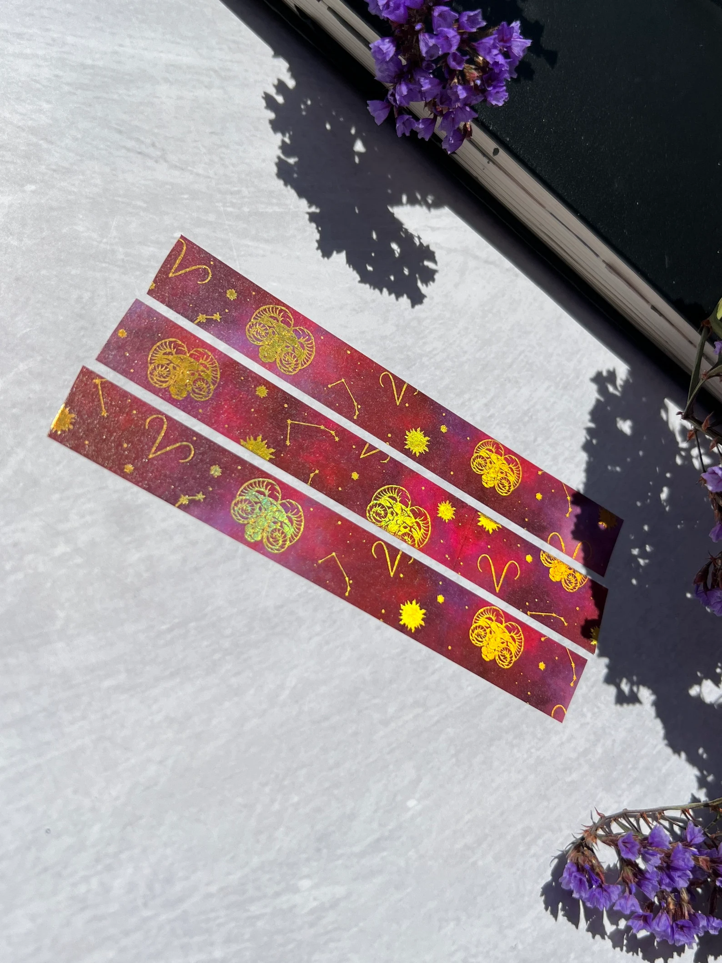 Aries Holographic Zodiac Washi Tape - Arch Michael
