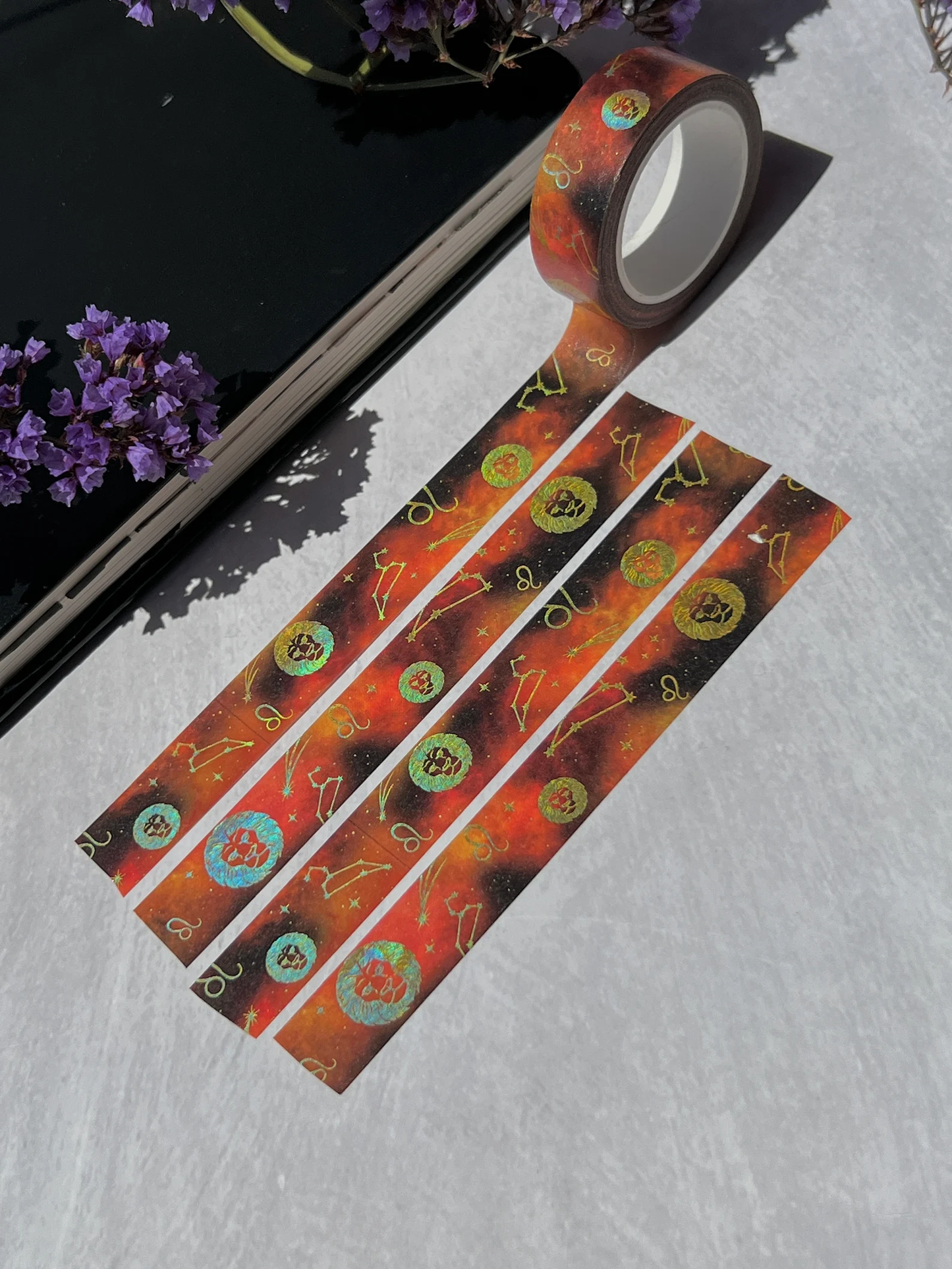 Leo Holographic Zodiac Washi Tape - Arch Michael