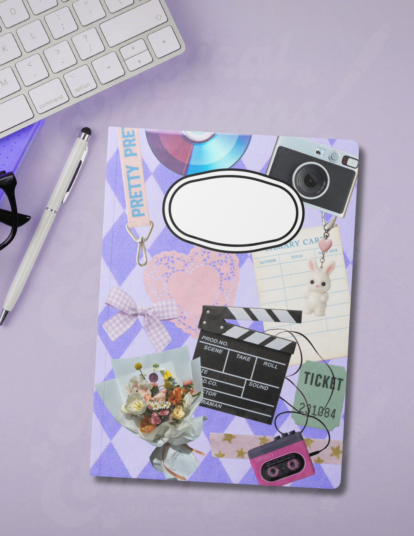 Pretty Girl Ave Notebook